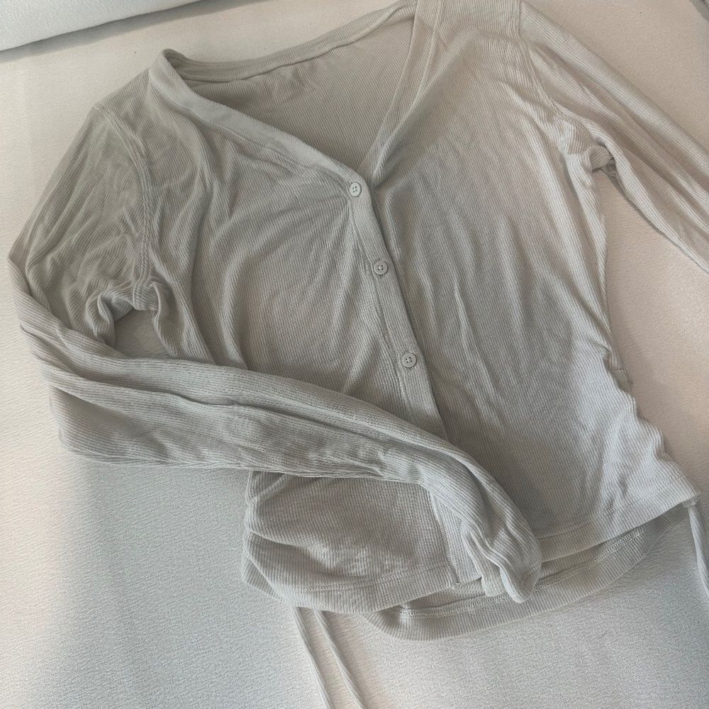 Side-Cinch Ribbed Cardigan By Lululemon